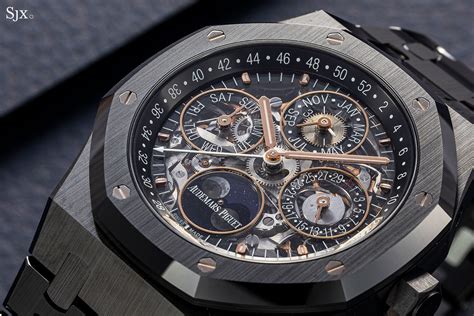 audemars piguet black edition|Audemars Piguet skeleton perpetual calendar.